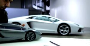 Создание Lamborghini Aventador