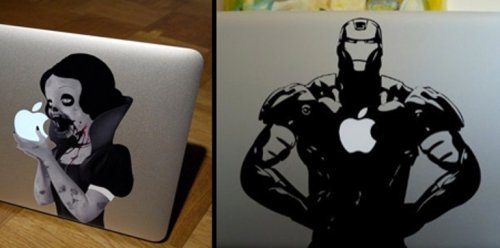 Прикольные наклейки для MacBook
