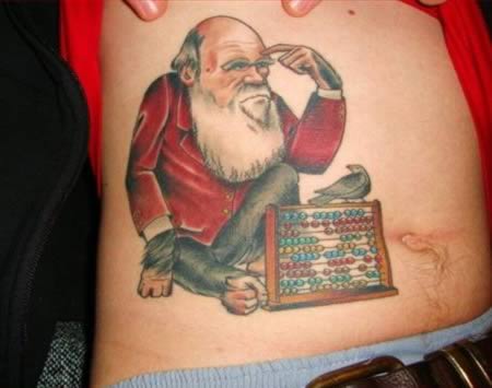 Невероятные новогодние татуировки