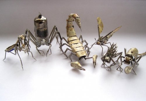 Стимпанк-насекомые (11 фото)