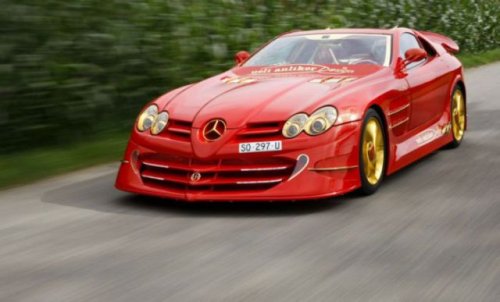 Mercedes-Benz SLR McLaren 999 Red Gold Dream Ueli Anliker за 11.000.000 долларов (24 фото)